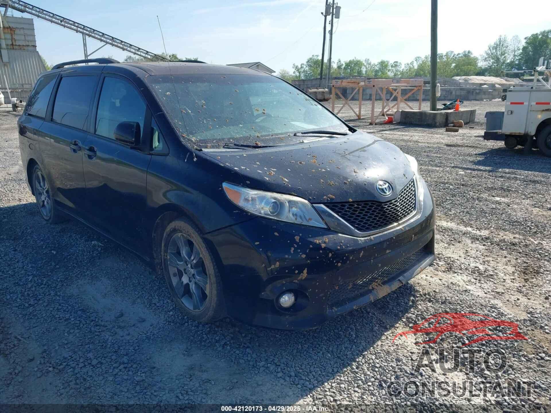 TOYOTA SIENNA 2011 - 5TDXK3DC0BS045860