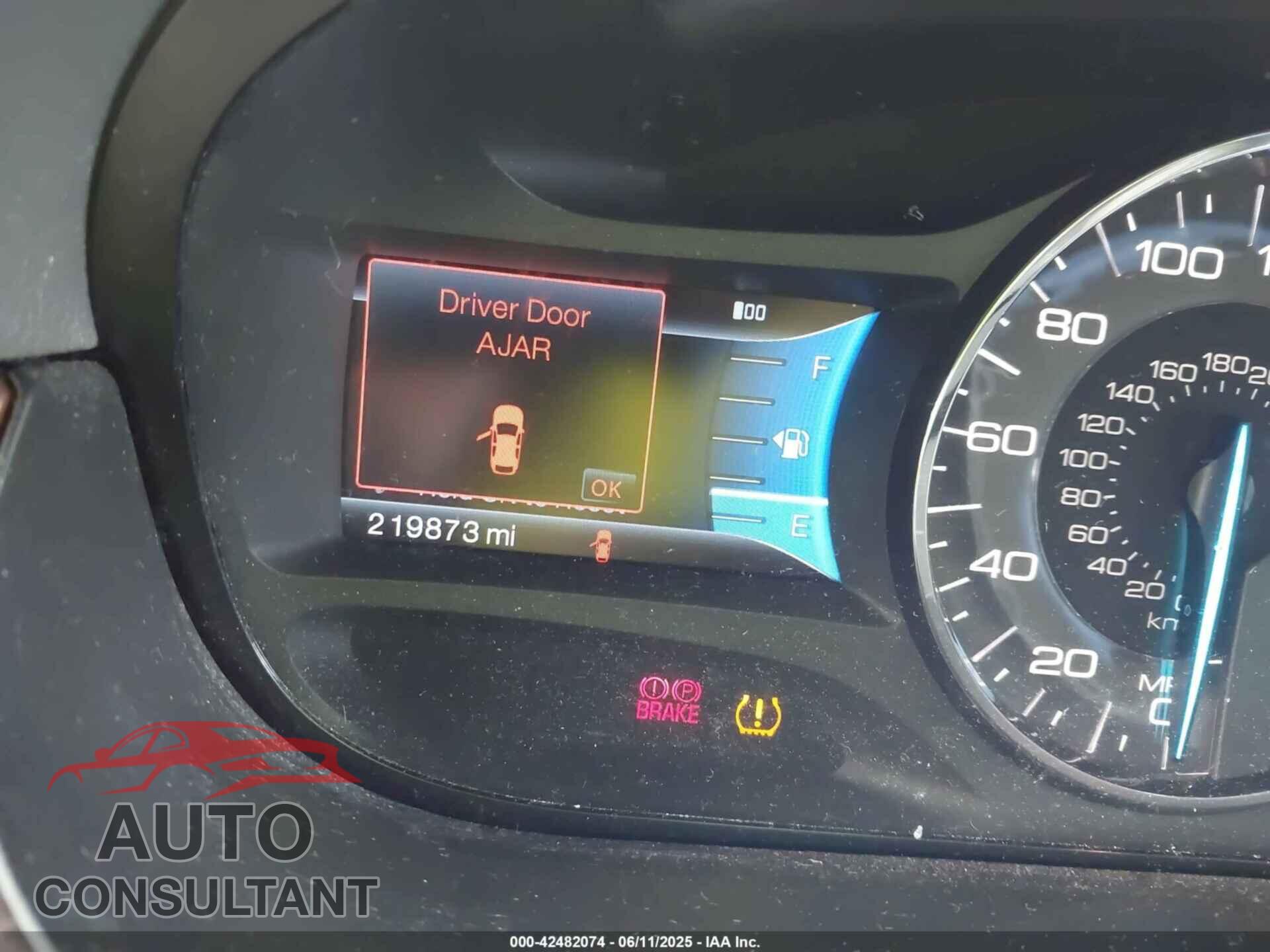 FORD EDGE 2011 - 2FMDK3KC0BBA59261