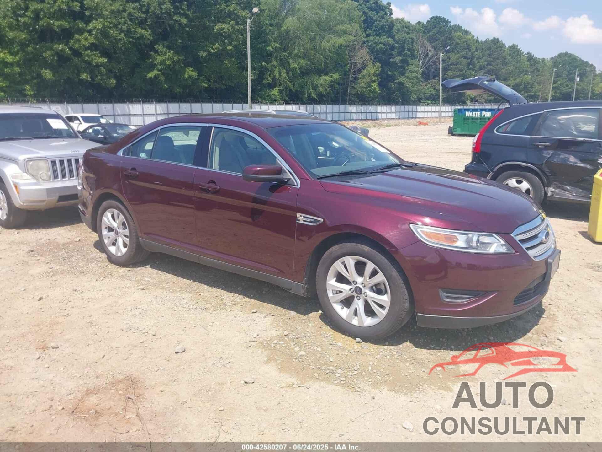 FORD TAURUS 2011 - 1FAHP2EW3BG140289