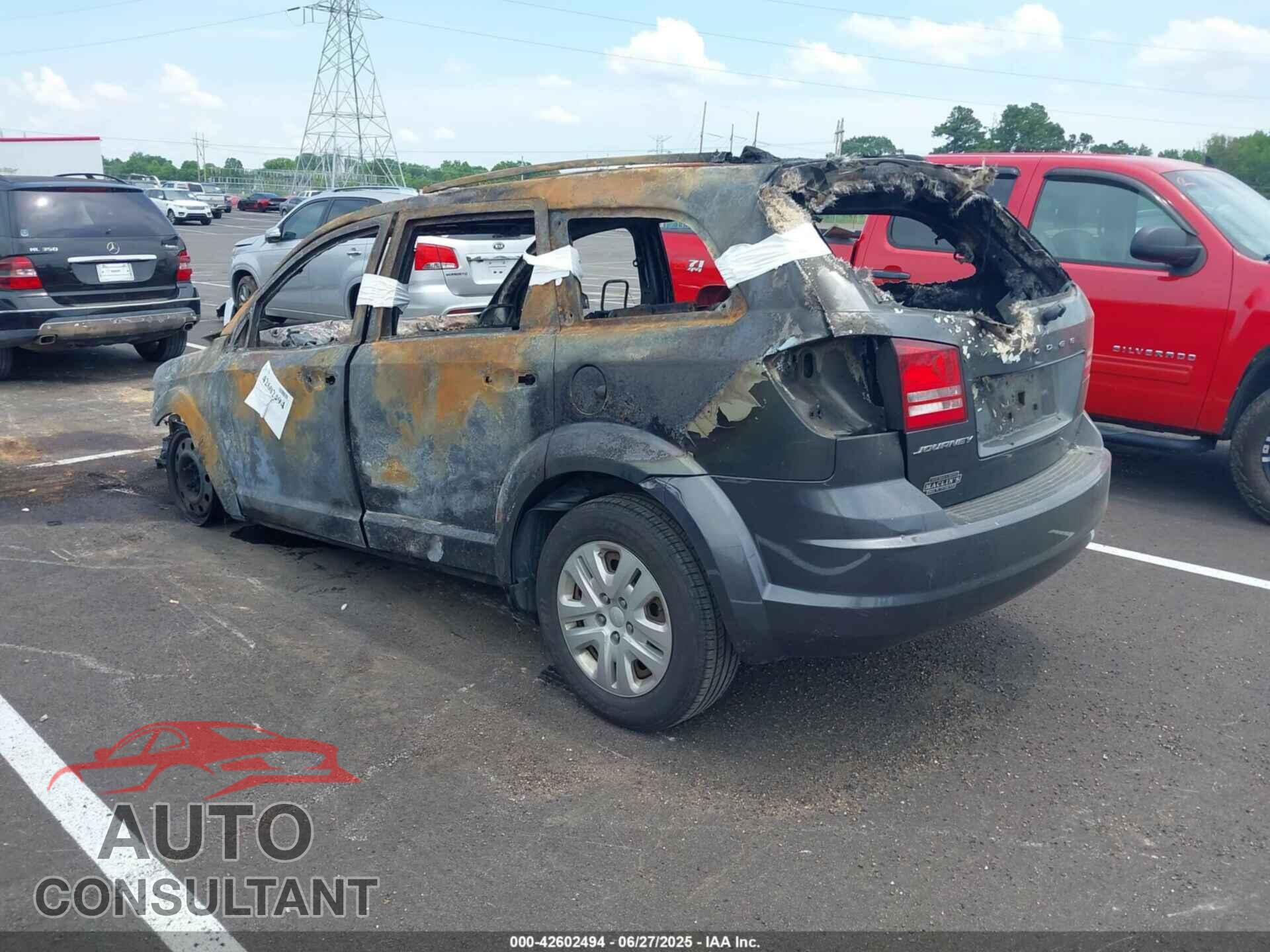 DODGE JOURNEY 2017 - 3C4PDCAB4HT539031