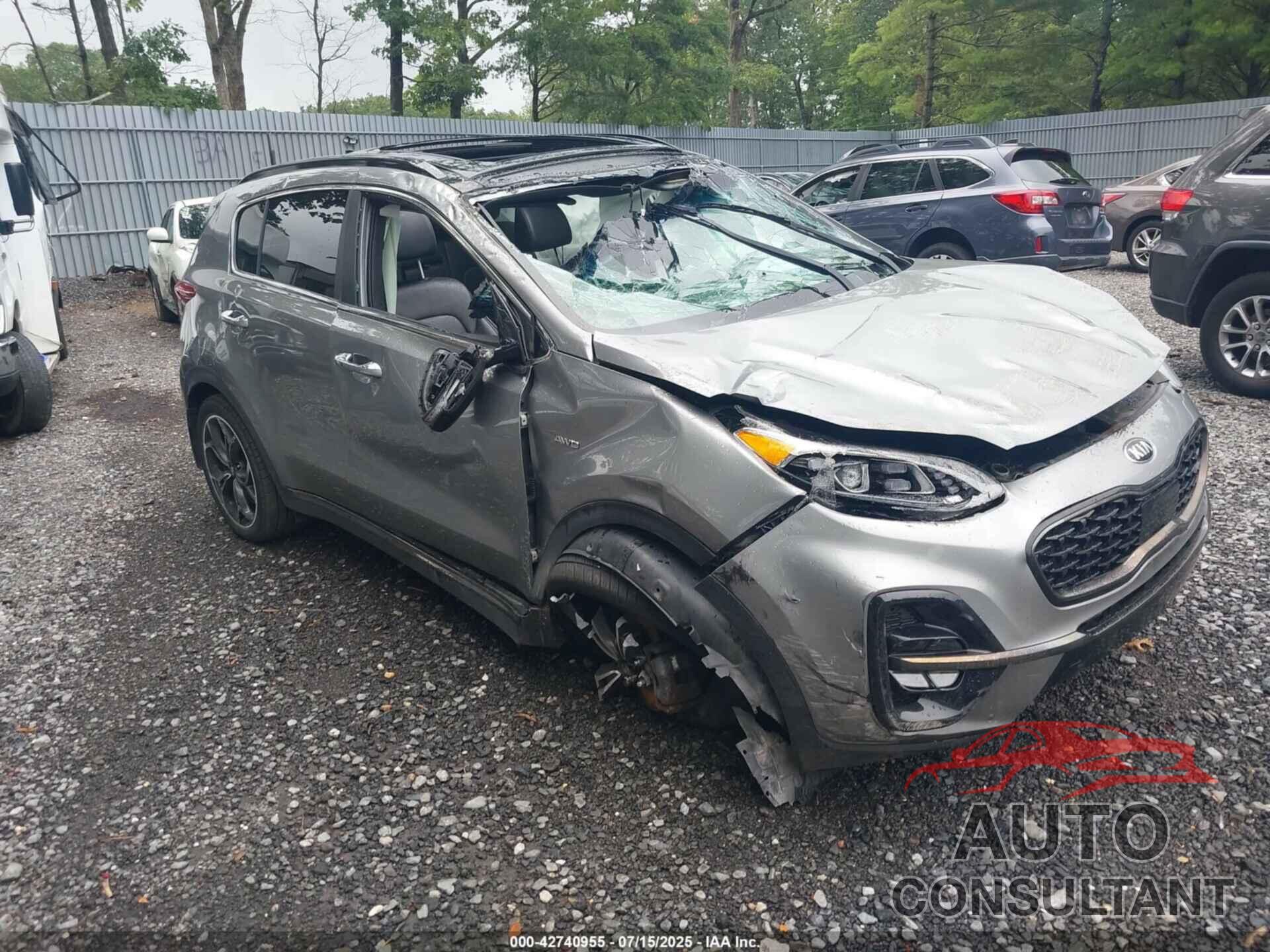 KIA SPORTAGE 2021 - KNDPRCA67M7847913