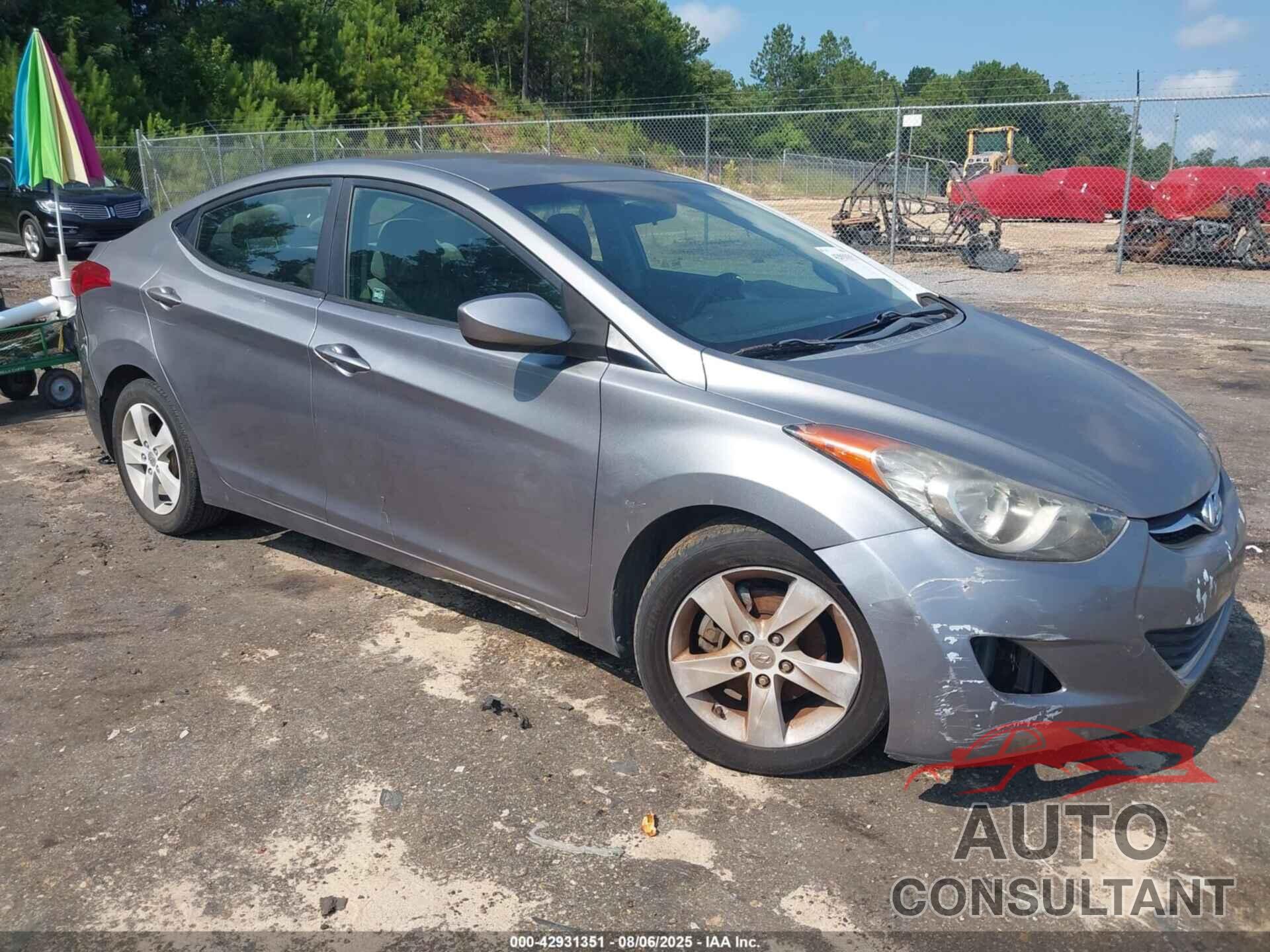 HYUNDAI ELANTRA 2011 - KMHDH4AEXBU132668