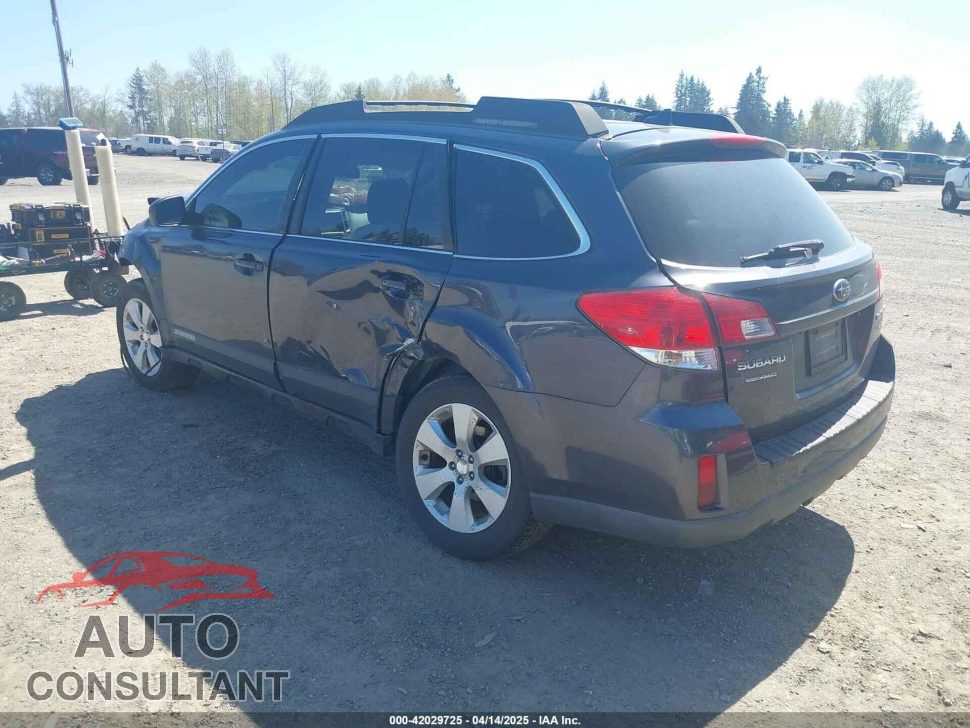 SUBARU OUTBACK 2011 - 4S4BRBLC3B3349862