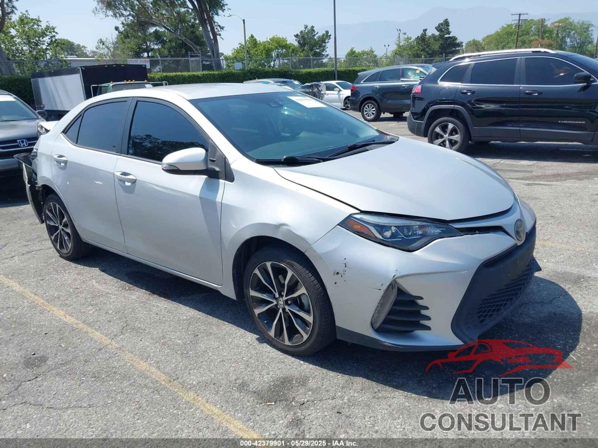 TOYOTA COROLLA 2019 - 5YFBURHE6KP897965