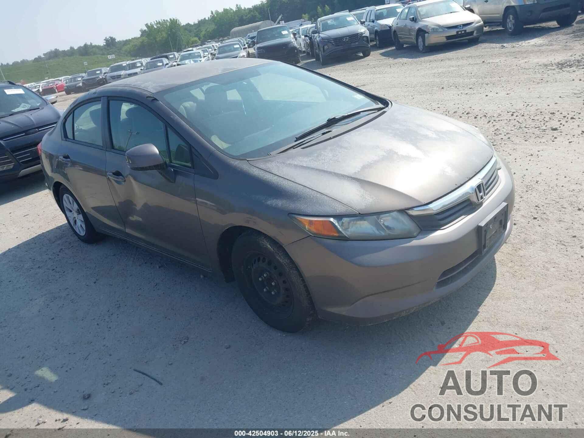 HONDA CIVIC 2012 - 2HGFB2F57CH539137