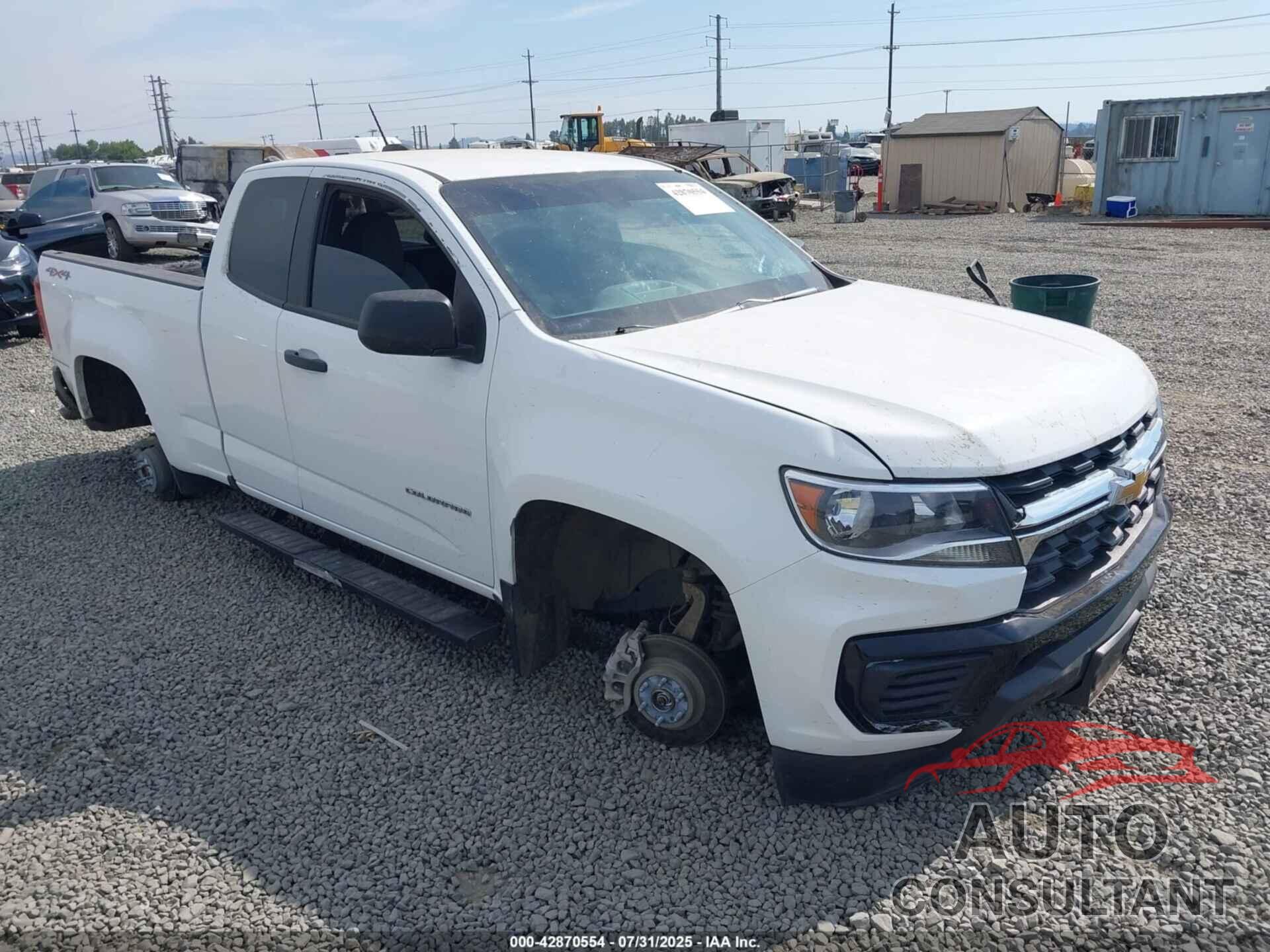 CHEVROLET COLORADO 2021 - 1GCHTBEA0M1291428