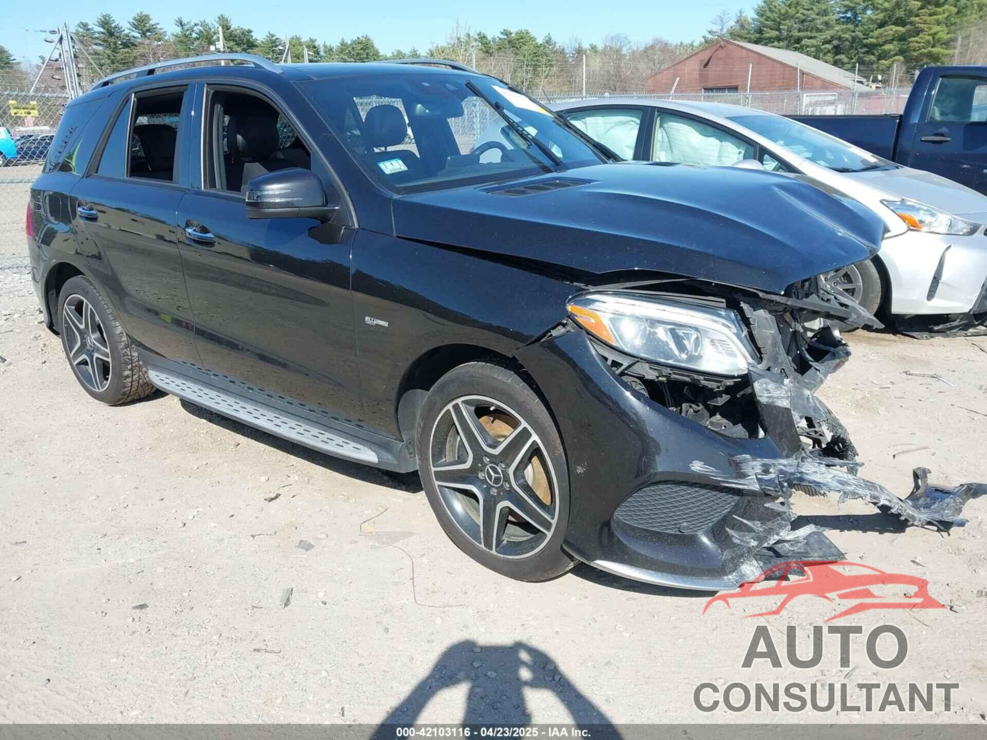 MERCEDES-BENZ AMG GLE 43 2017 - 4JGDA6EB0HA994257