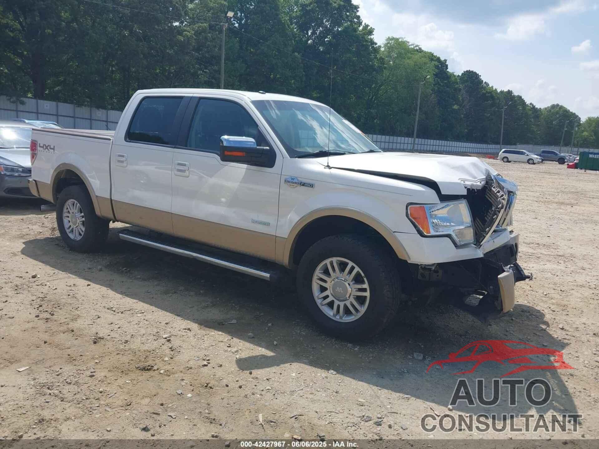 FORD F-150 2012 - 1FTFW1ET4CKD47115