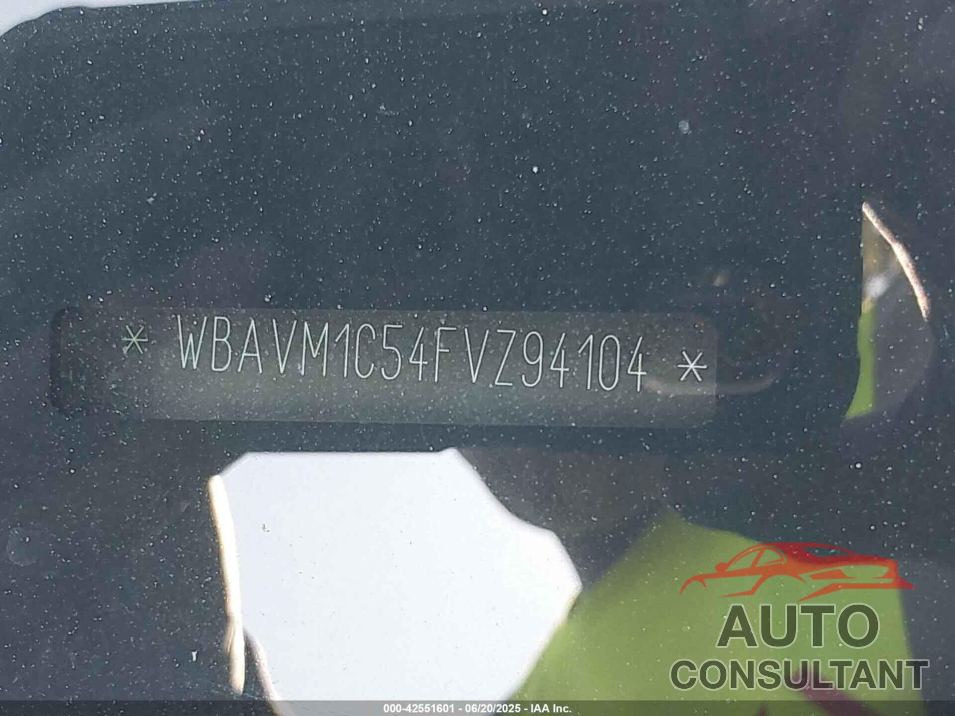 BMW X1 2015 - WBAVM1C54FVZ94104