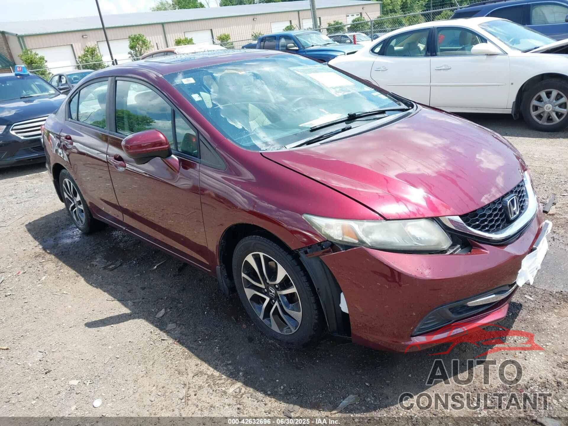HONDA CIVIC 2014 - 2HGFB2F89EH550539