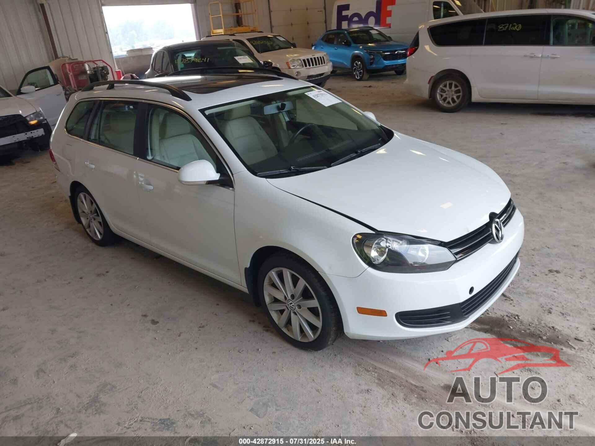 VOLKSWAGEN JETTA SPORTWAGEN 2014 - 3VWPL7AJ9EM609949