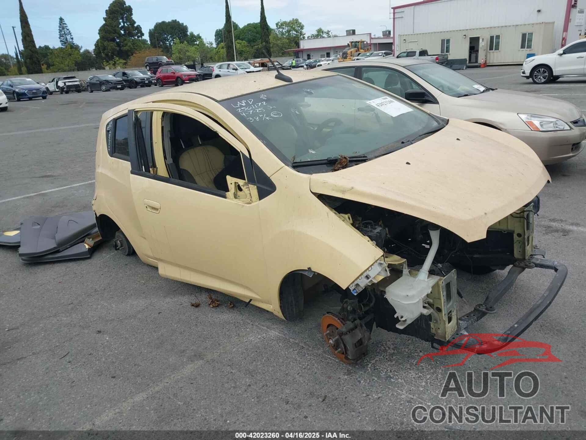 CHEVROLET SPARK 2014 - KL8CB6S92EC404096