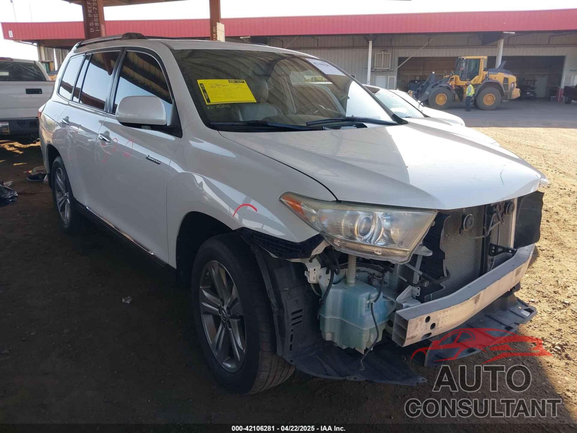 TOYOTA HIGHLANDER 2011 - 5TDDK3EH7BS075175