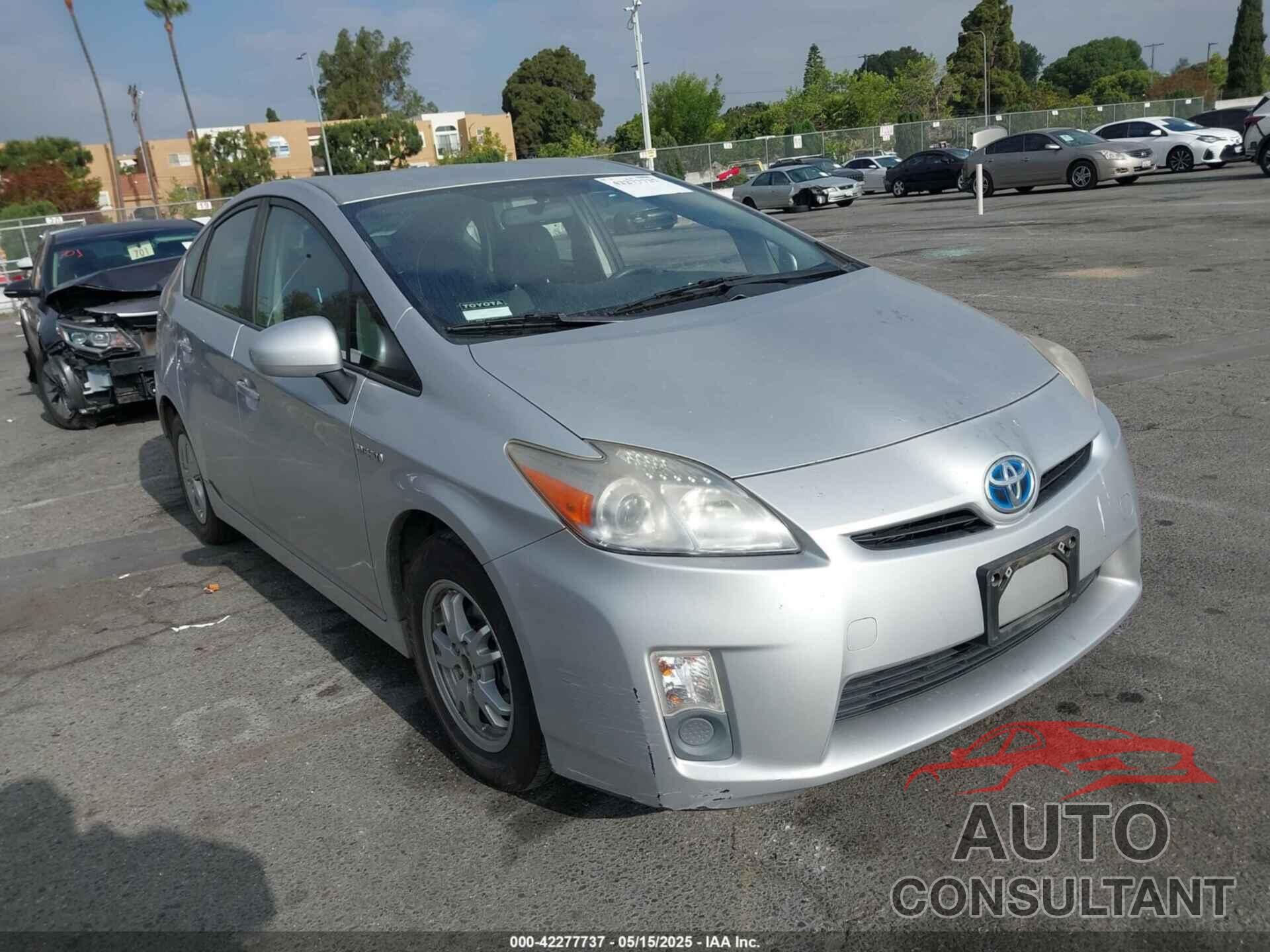 TOYOTA PRIUS 2011 - JTDKN3DU1B0269748