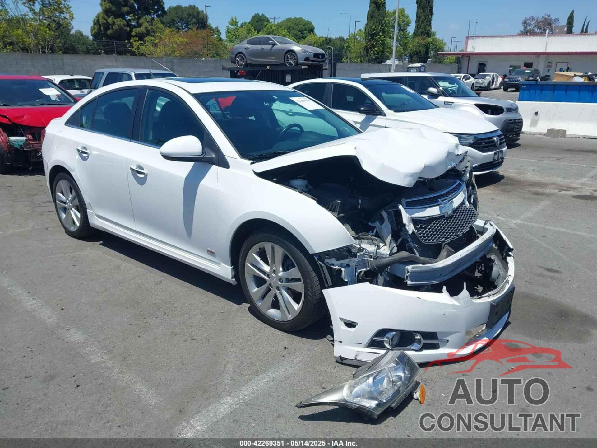 CHEVROLET CRUZE 2013 - 1G1PG5SB1D7163476