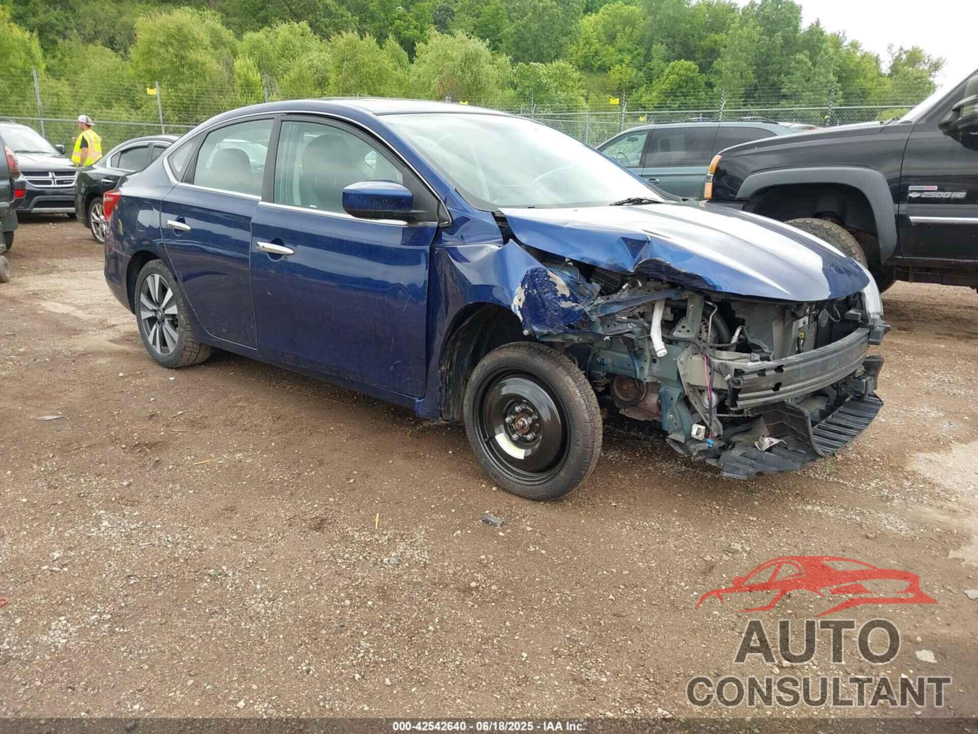NISSAN SENTRA 2019 - 3N1AB7AP6KY375373