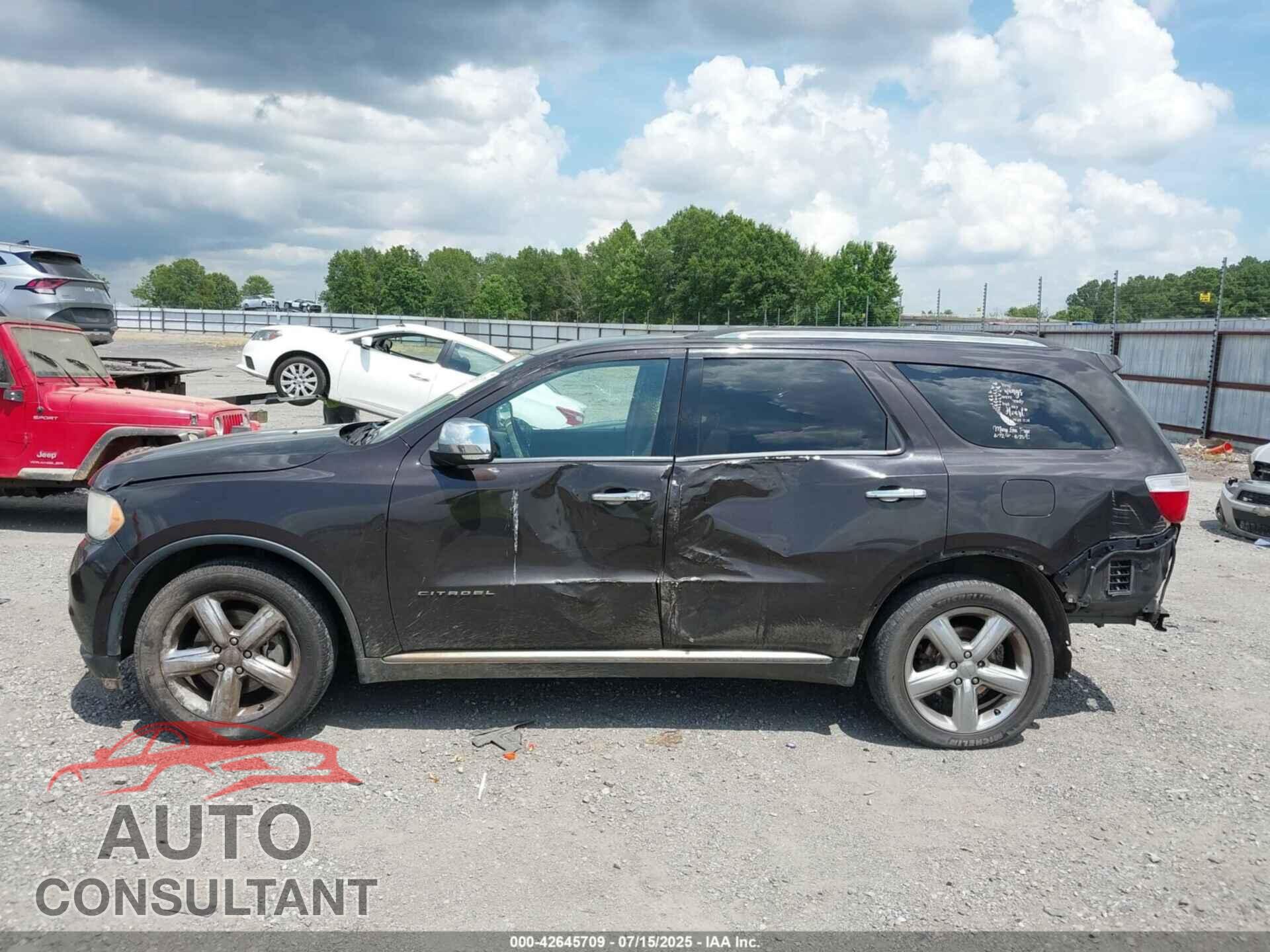 DODGE DURANGO 2013 - 1C4RDHEG3DC562477