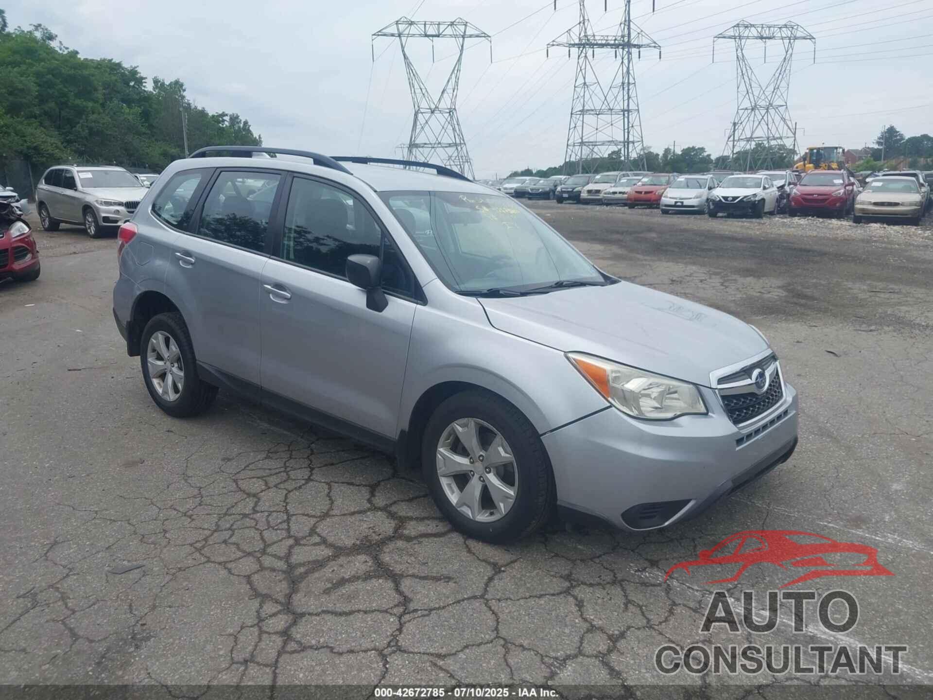 SUBARU FORESTER 2016 - JF2SJABC7GH403974
