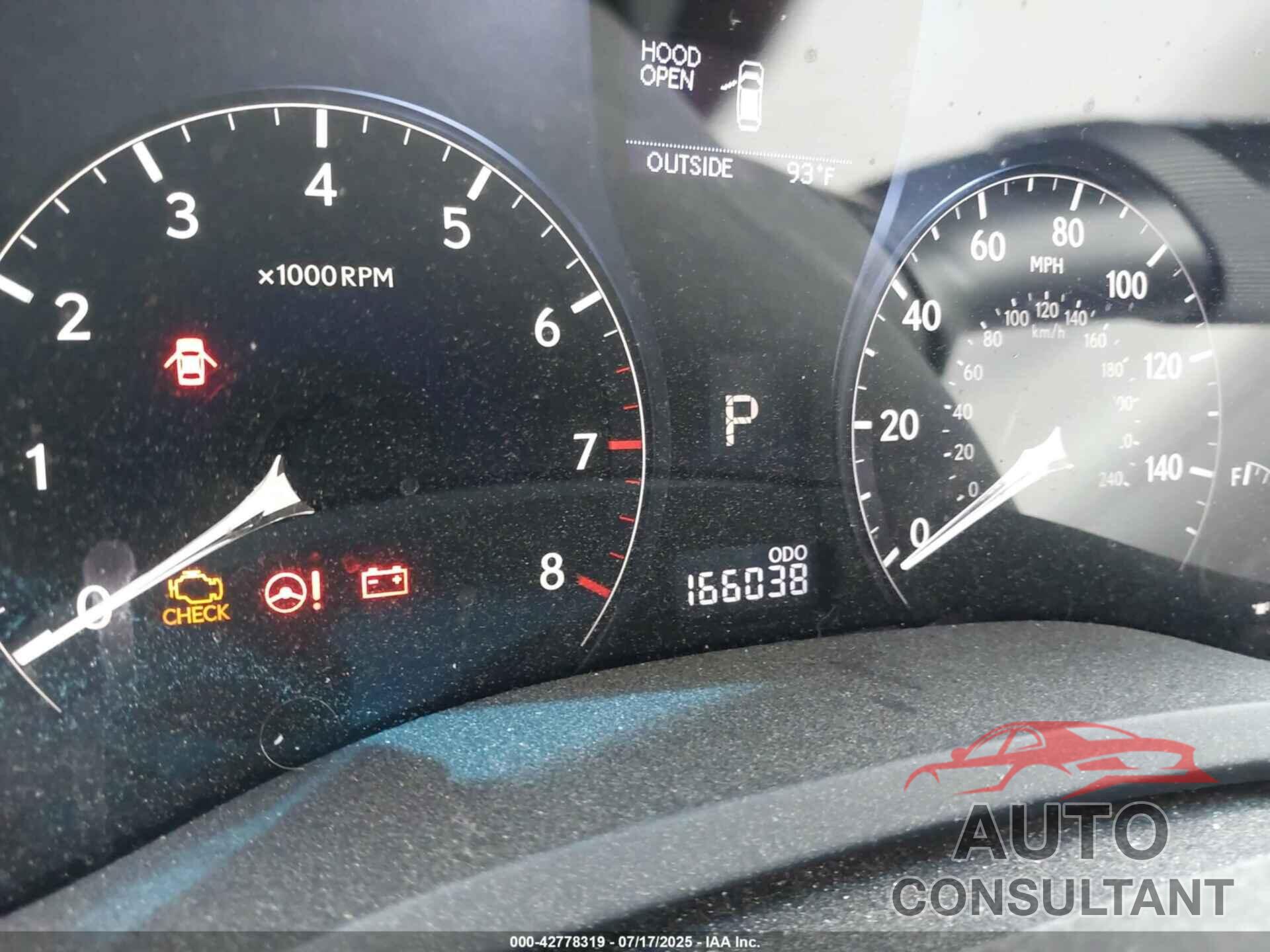 LEXUS RX 350 2010 - 2T2BK1BA5AC030838