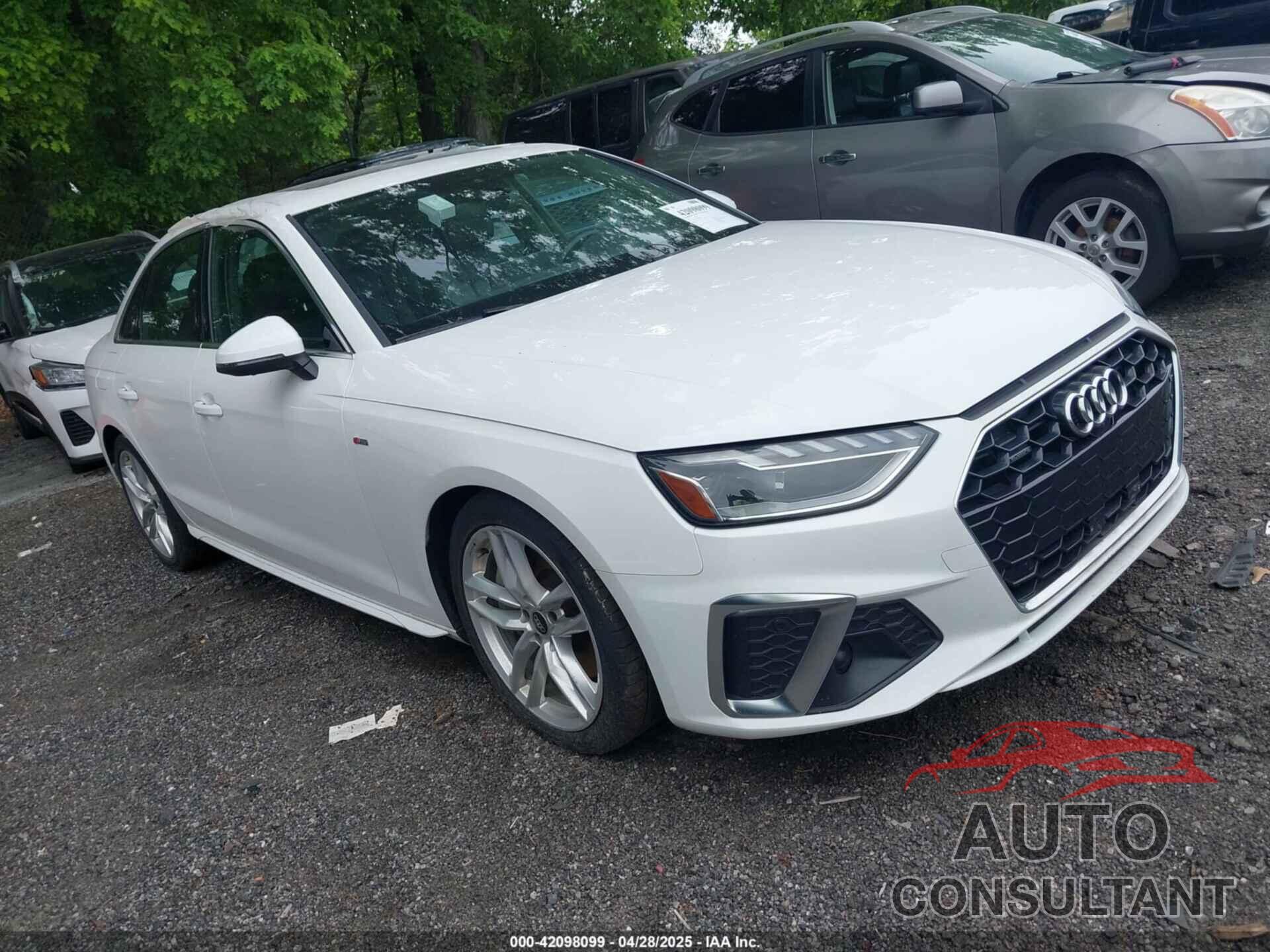 AUDI A4 2023 - WAUEAAF47PN001966