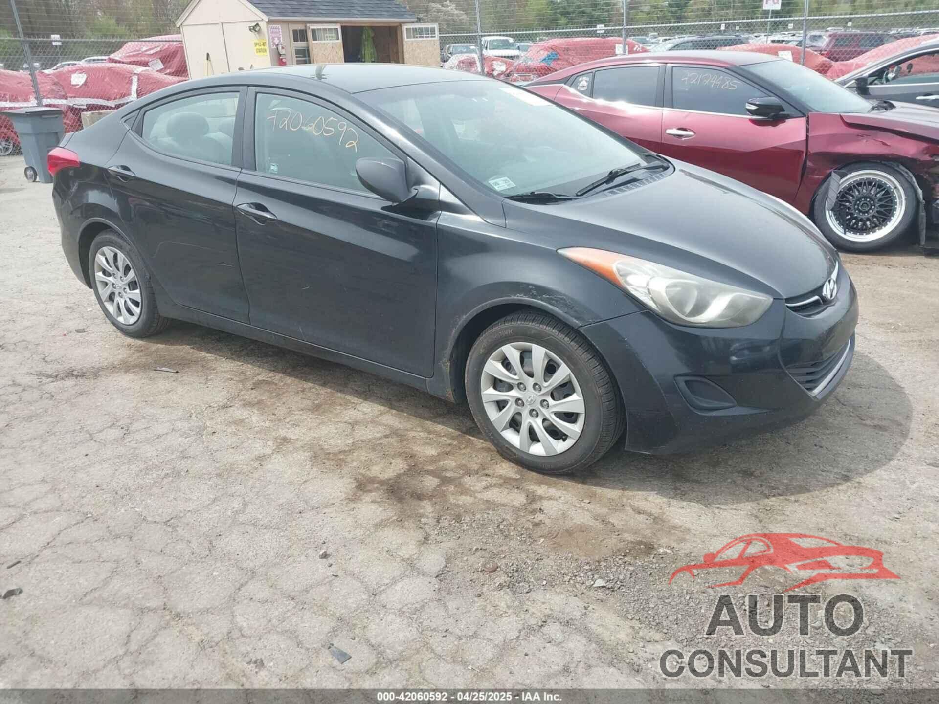 HYUNDAI ELANTRA 2011 - 5NPDH4AE6BH059927
