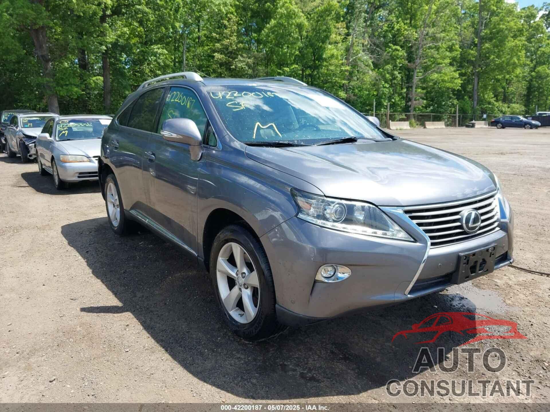 LEXUS RX 350 2015 - 2T2BK1BA6FC339161