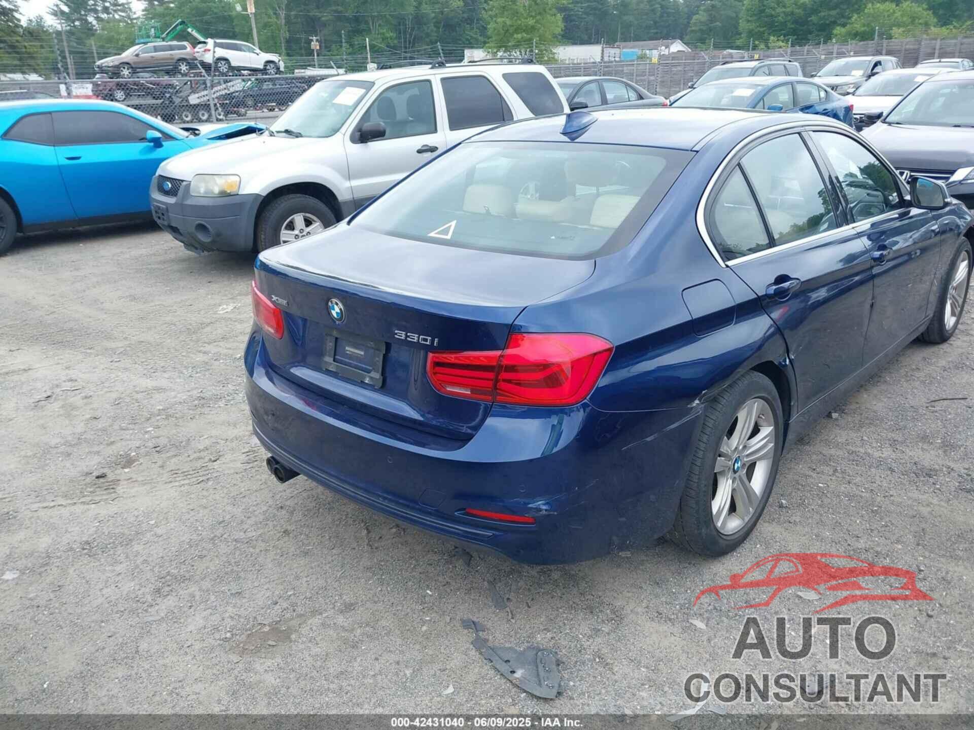 BMW 330I 2017 - WBA8D9G58HNU59656
