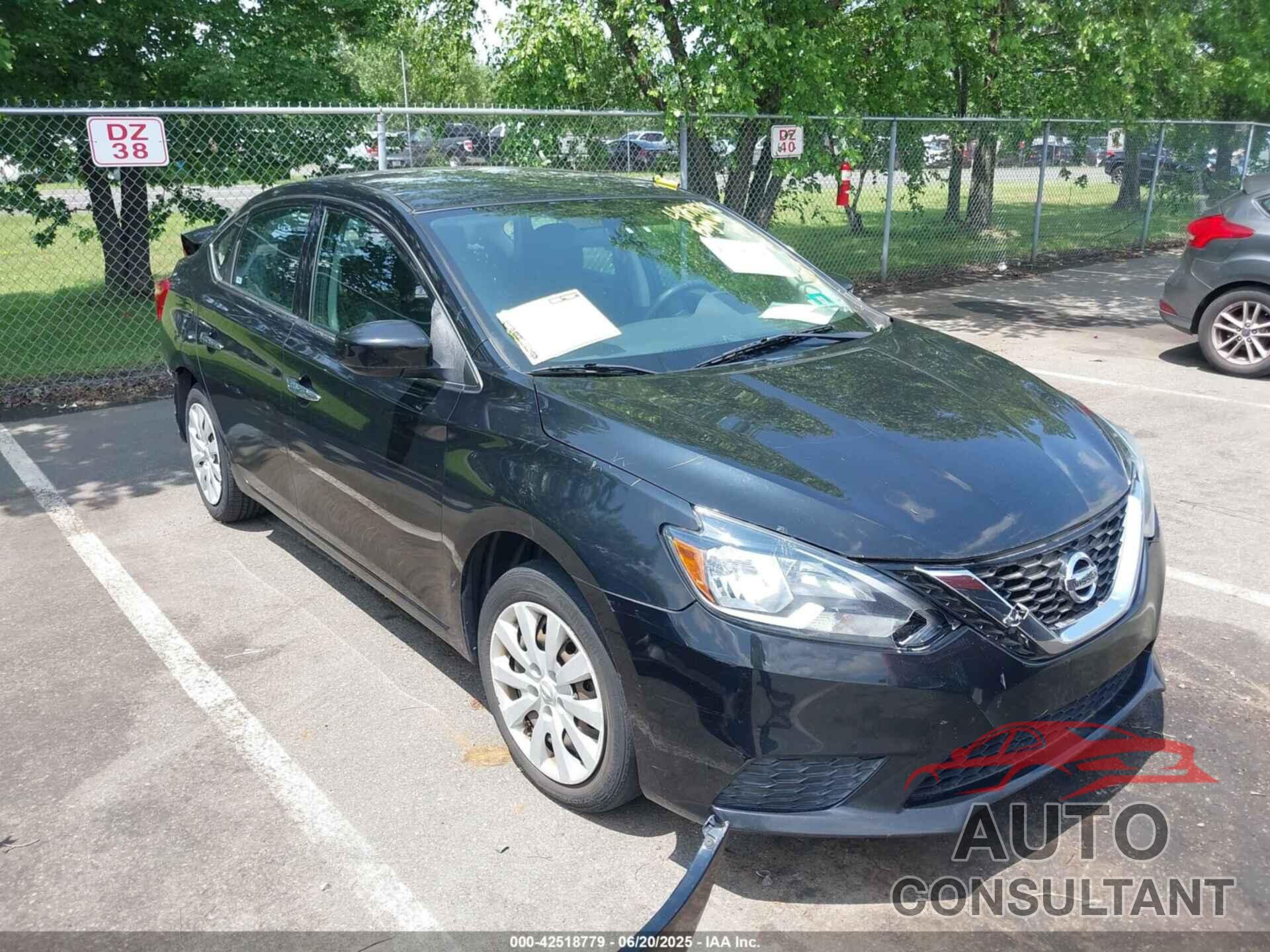 NISSAN SENTRA 2017 - 3N1AB7AP9HL671168