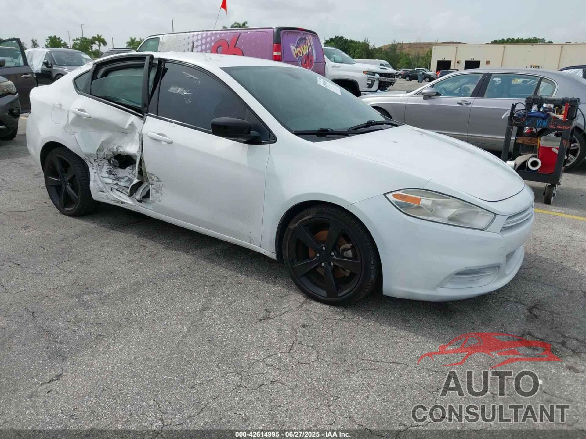 DODGE DART 2015 - 1C3CDFBB3FD146532