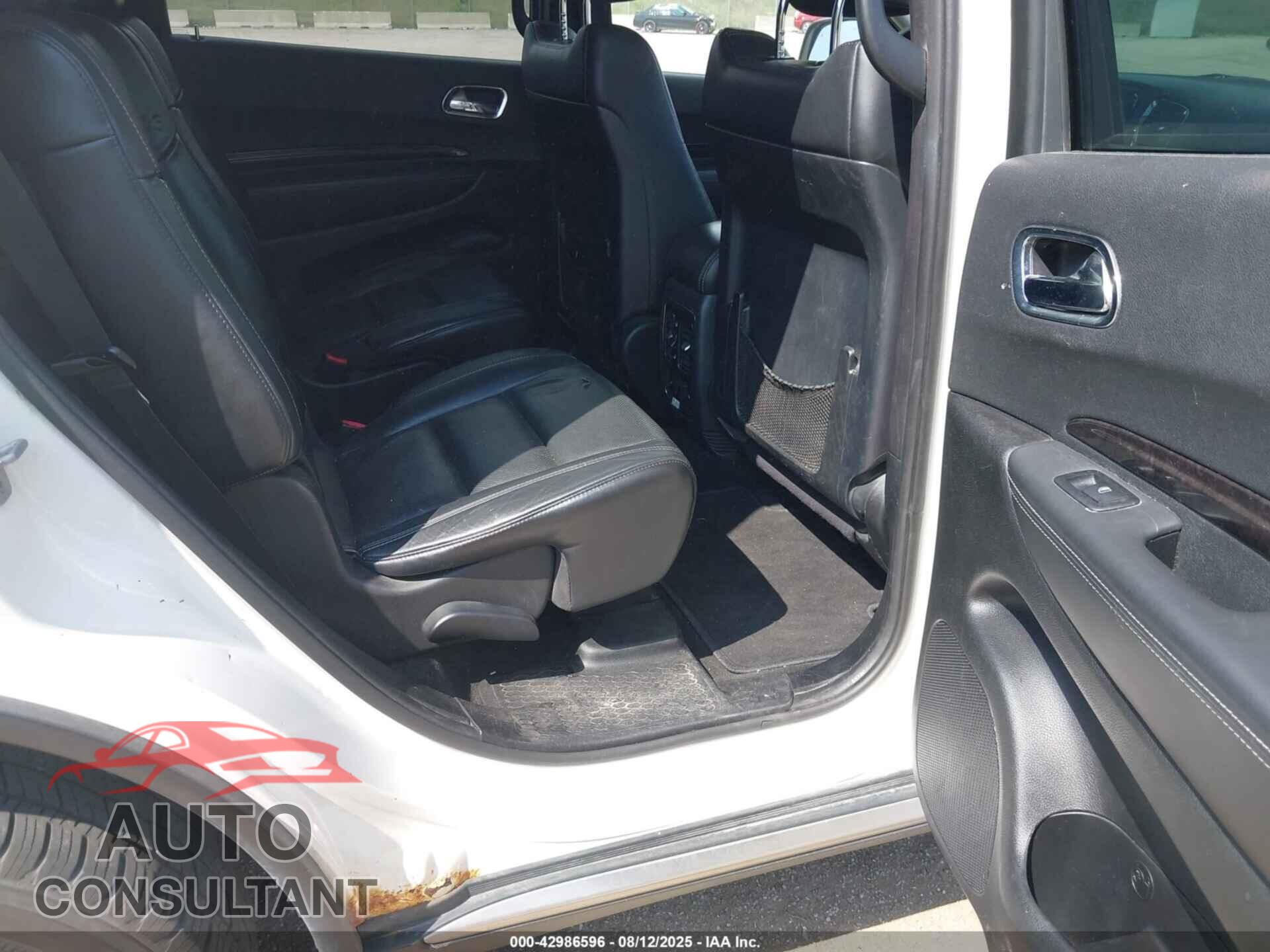DODGE DURANGO 2012 - 1C4RDJEG6CC336987