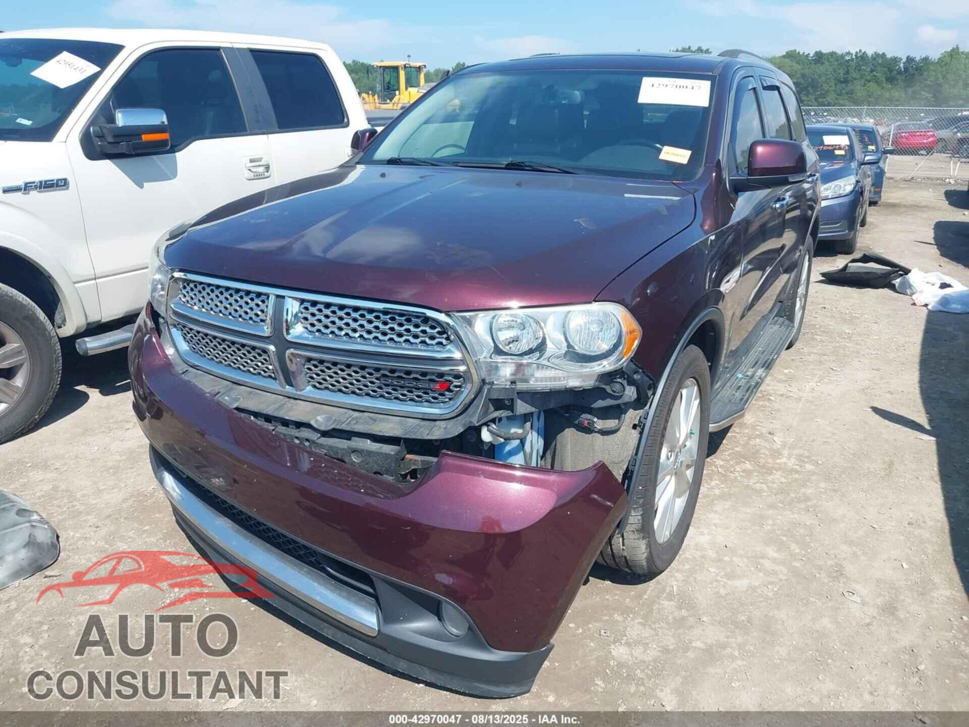 DODGE DURANGO 2012 - 1C4RDJDG8CC337141