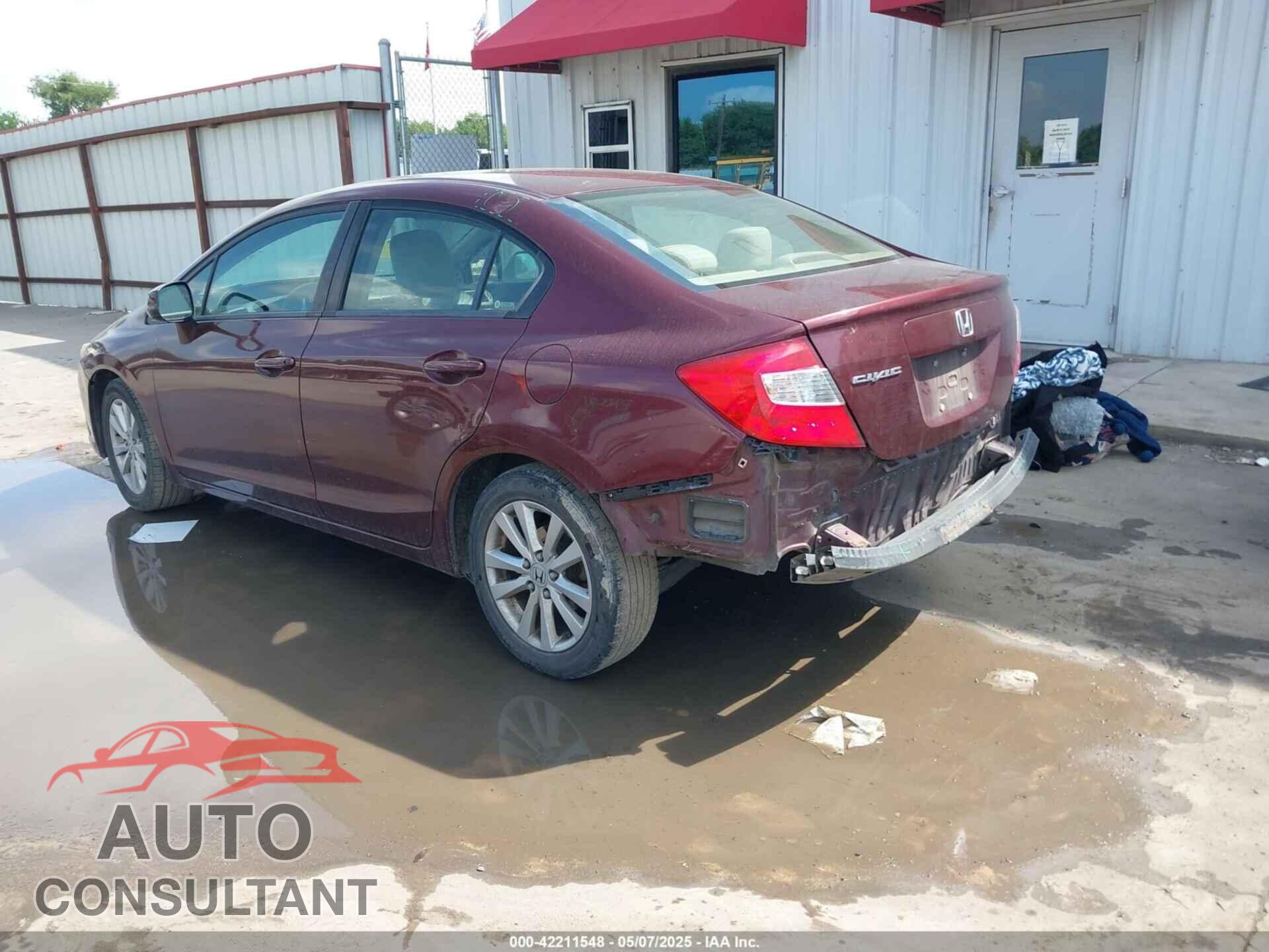 HONDA CIVIC 2012 - JHMFB2F80CS002755