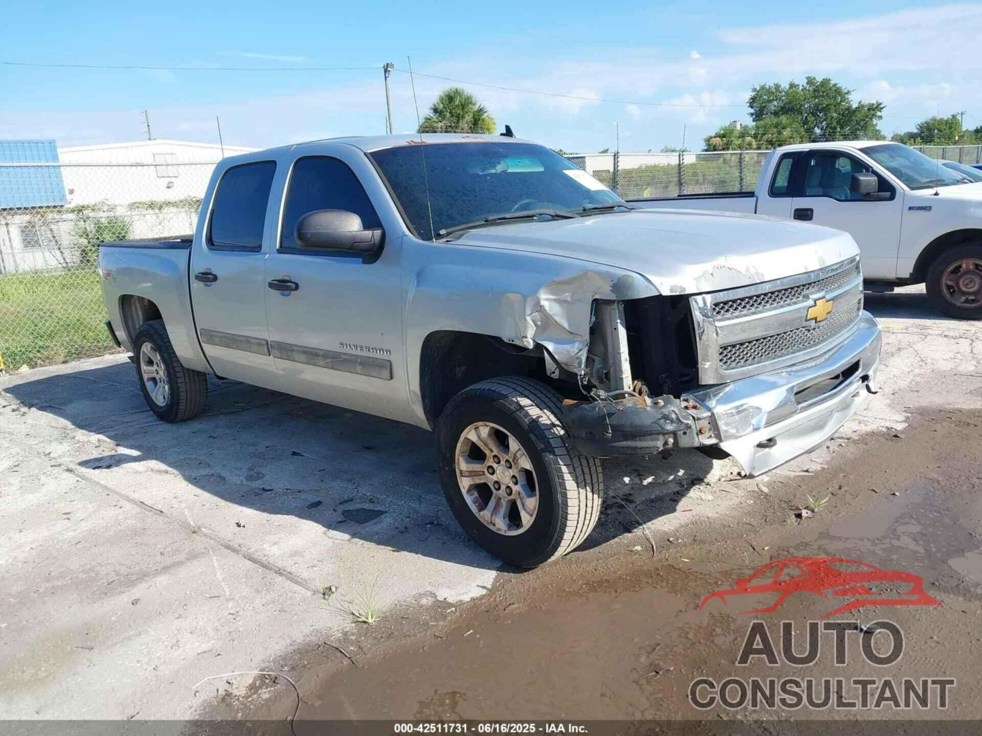 CHEVROLET SILVERADO 1500 2013 - 3GCPKSE74DG267122