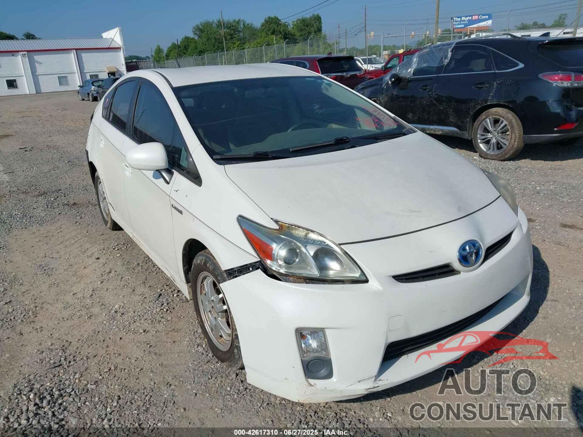 TOYOTA PRIUS 2011 - JTDKN3DU5B0323780