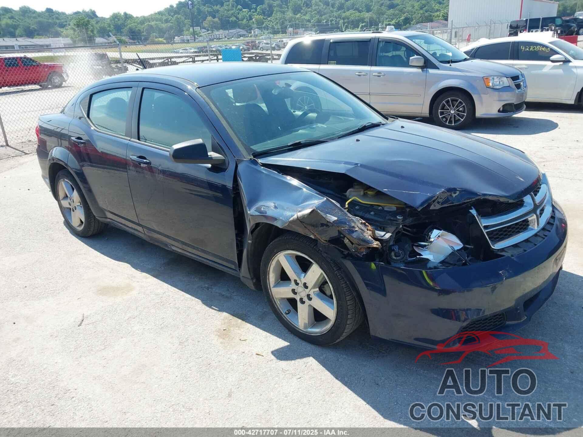 DODGE AVENGER 2013 - 1C3CDZAB6DN730062
