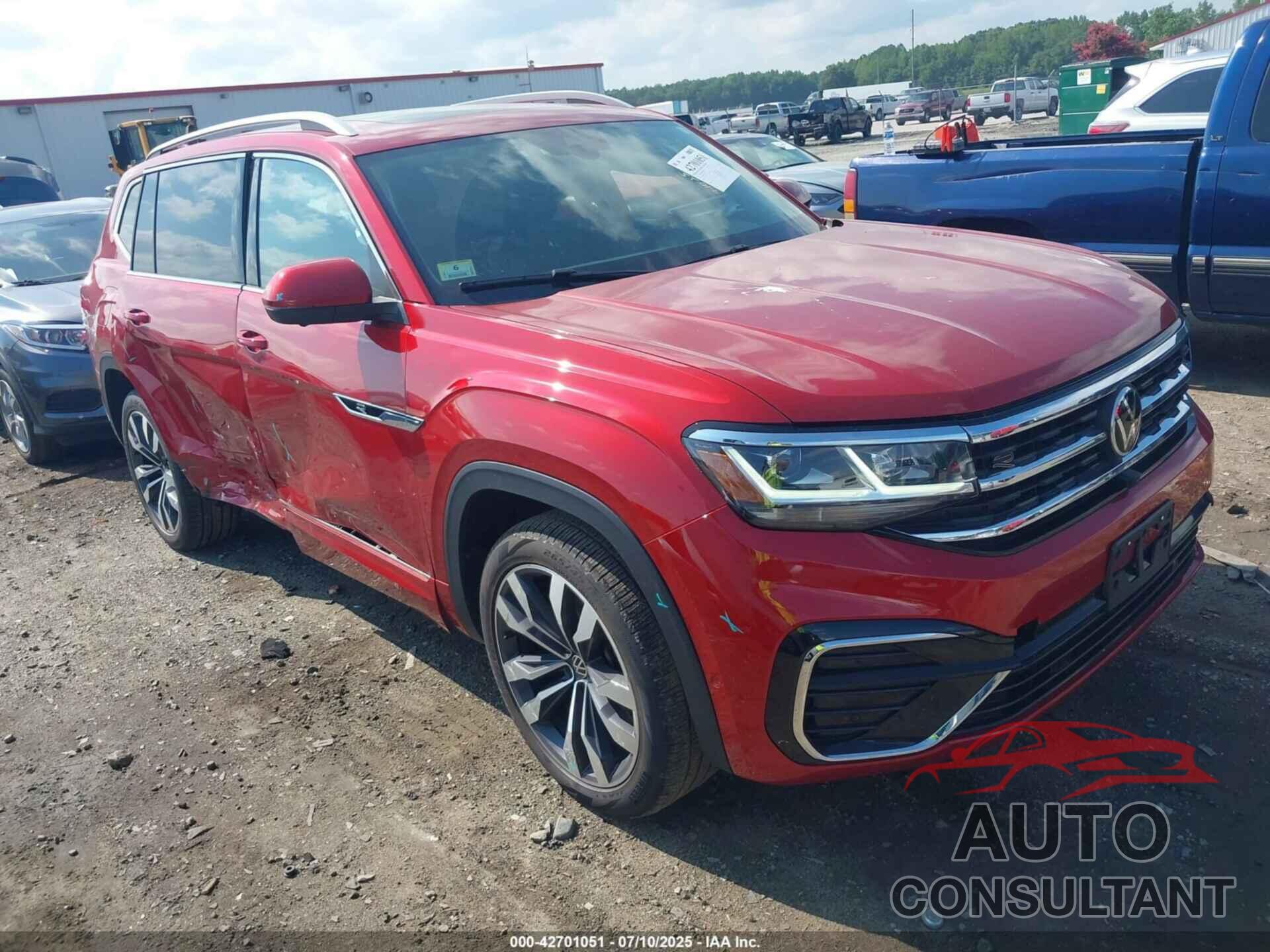 VOLKSWAGEN ATLAS 2022 - 1V2FR2CAXNC541769