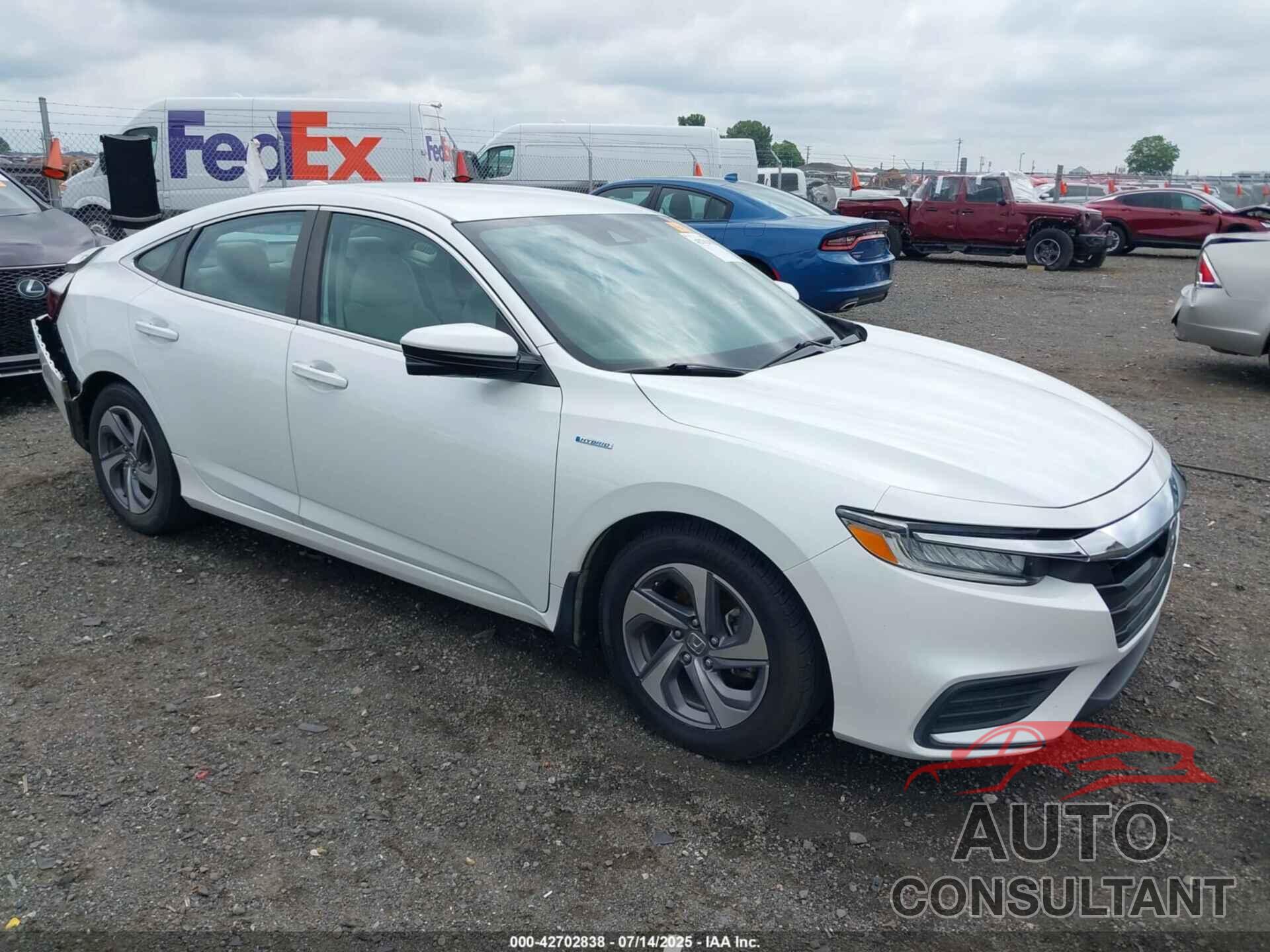 HONDA INSIGHT 2020 - 19XZE4F54LE011033