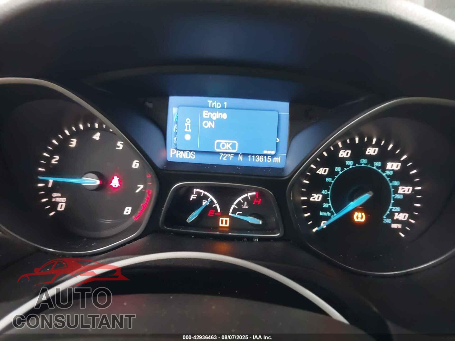 FORD FOCUS 2014 - 1FADP3F2XEL116325