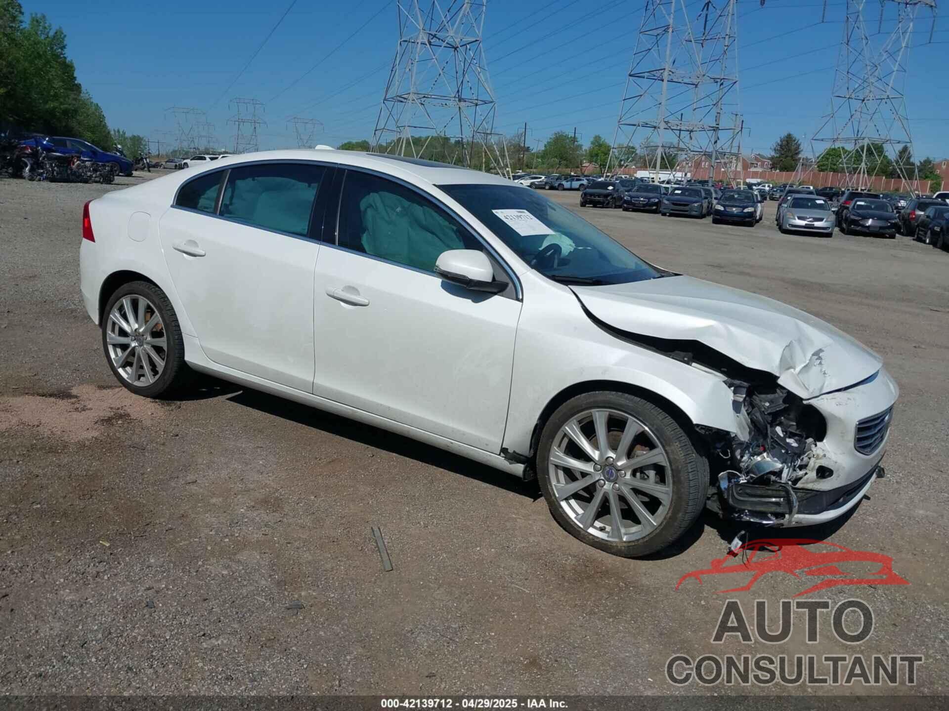 VOLVO S60 INSCRIPTION 2017 - LYV402HK2HB127463