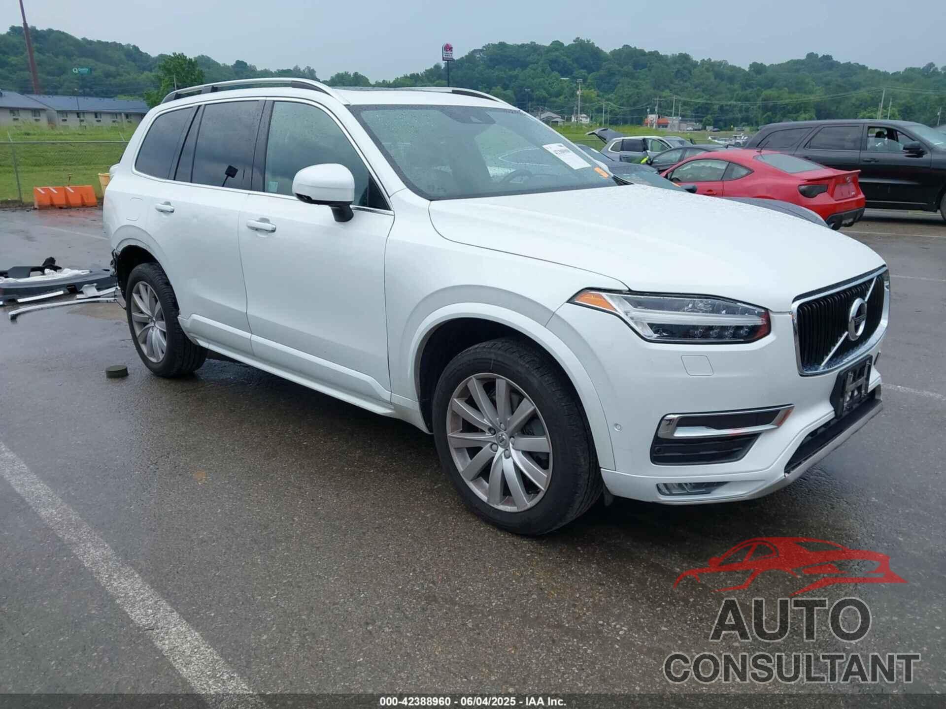 VOLVO XC90 2016 - YV4A22PK0G1030988