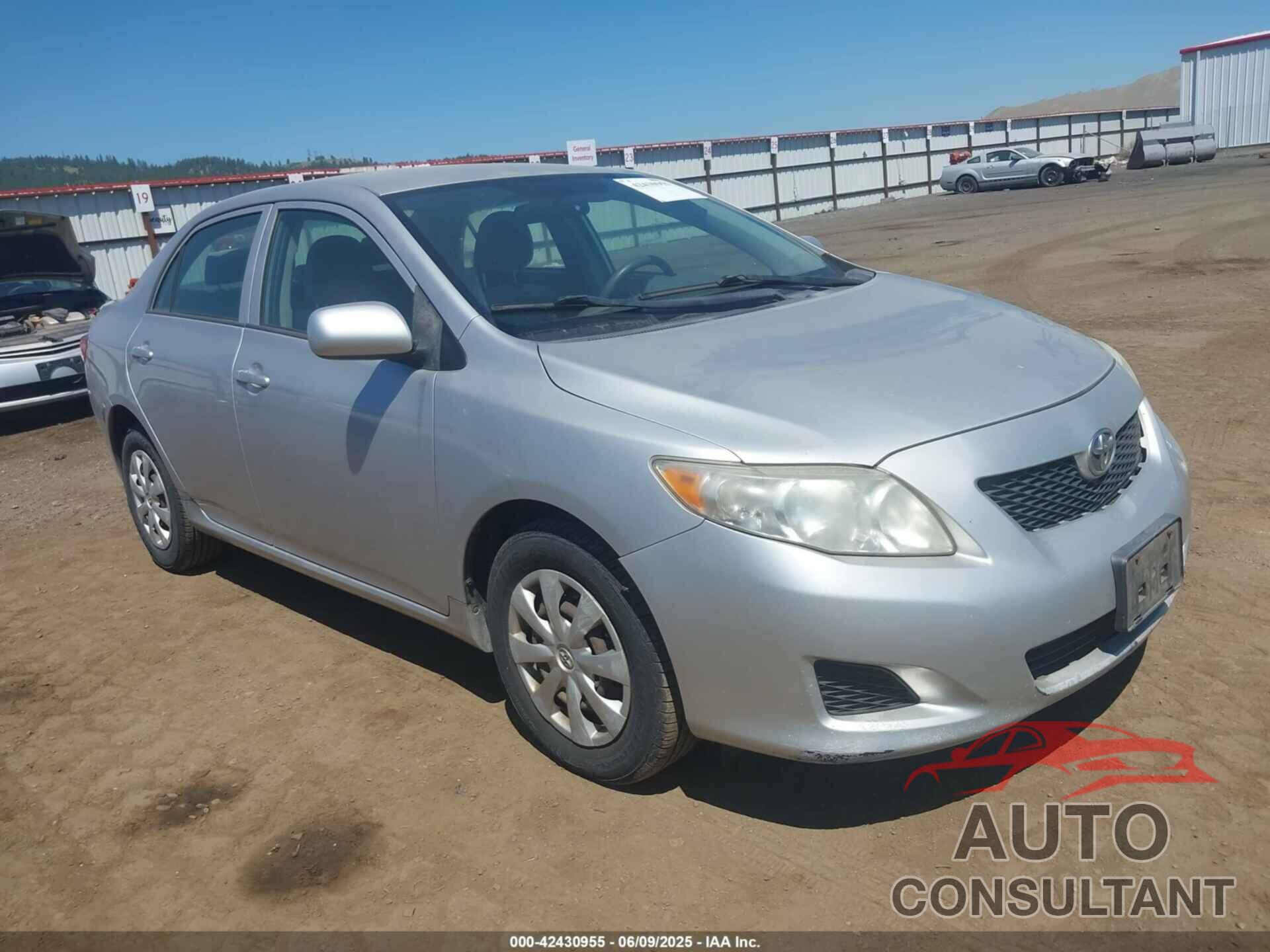TOYOTA COROLLA 2009 - 1NXBU40E39Z131425