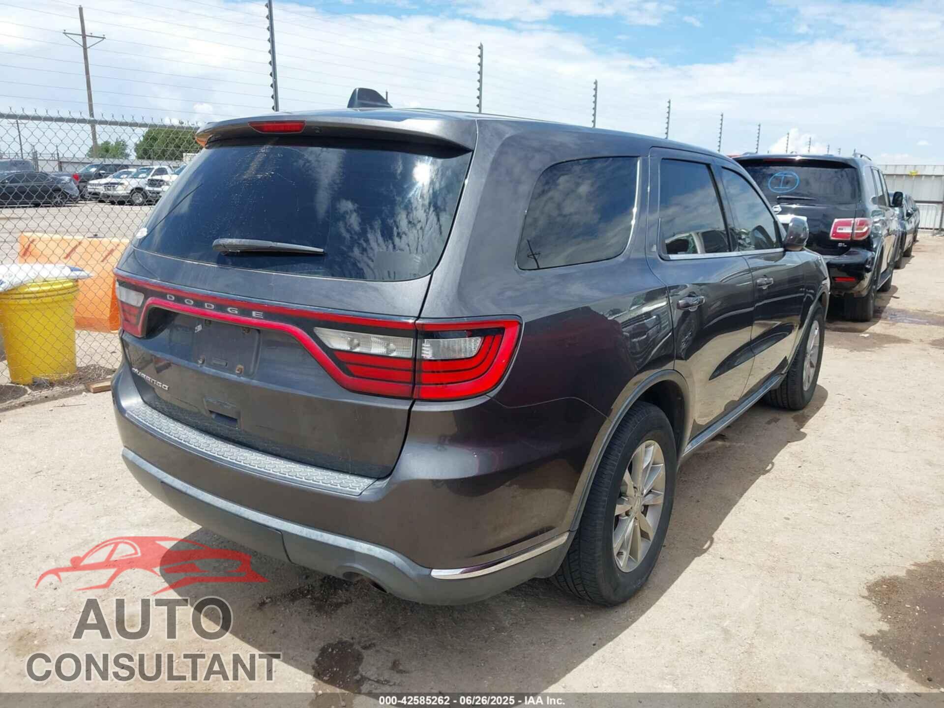 DODGE DURANGO 2016 - 1C4RDHAGXGC374243