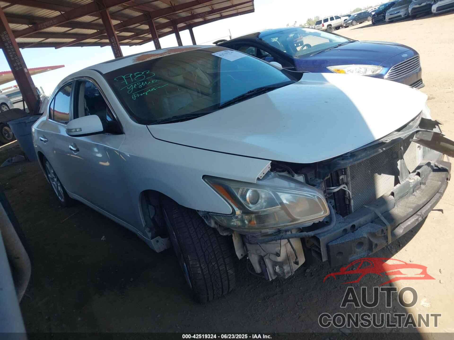 NISSAN MAXIMA 2009 - 1N4AA51E99C817378