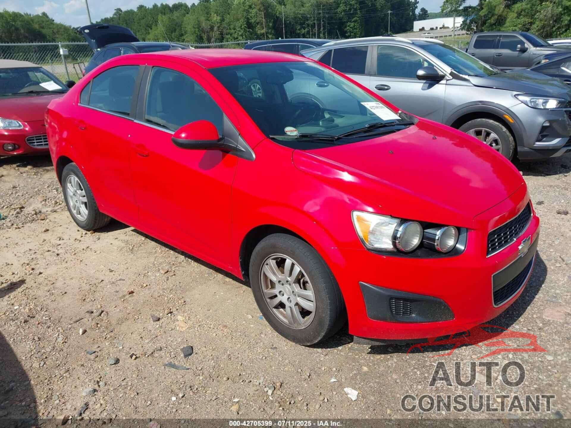 CHEVROLET SONIC 2015 - 1G1JC5SH0F4142418