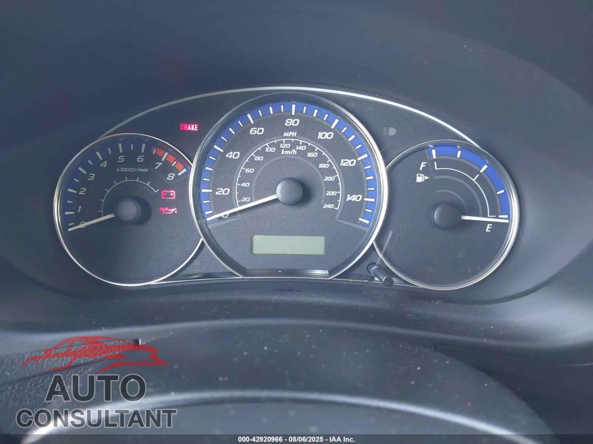 SUBARU FORESTER 2012 - JF2SHAEC9CH459707
