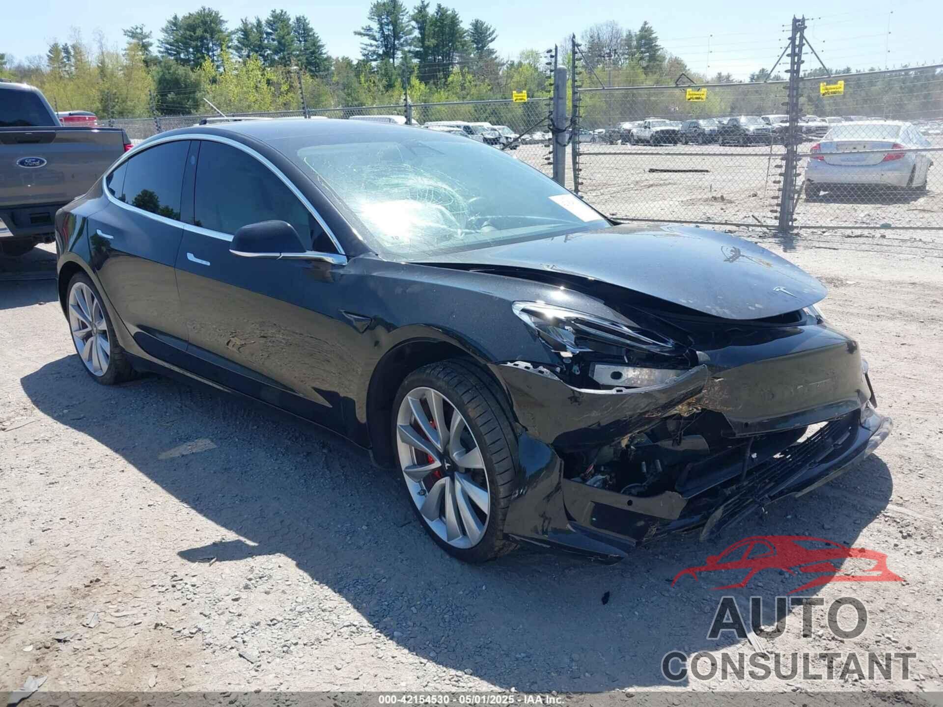TESLA MODEL 3 2019 - 5YJ3E1EB4KF438846