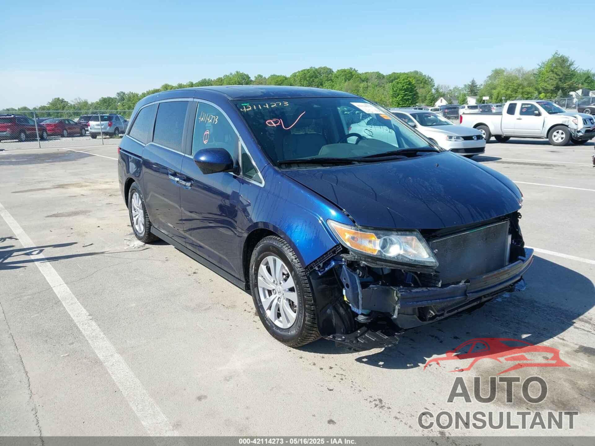 HONDA ODYSSEY 2016 - 5FNRL5H6XGB015959