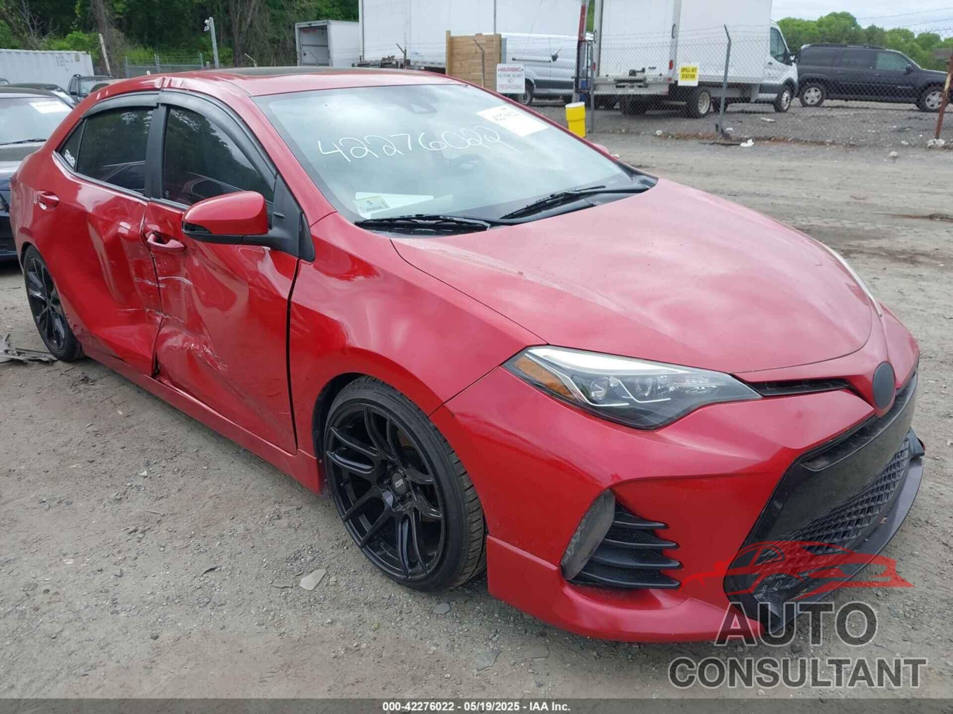 TOYOTA COROLLA 2017 - 2T1BURHE6HC751252