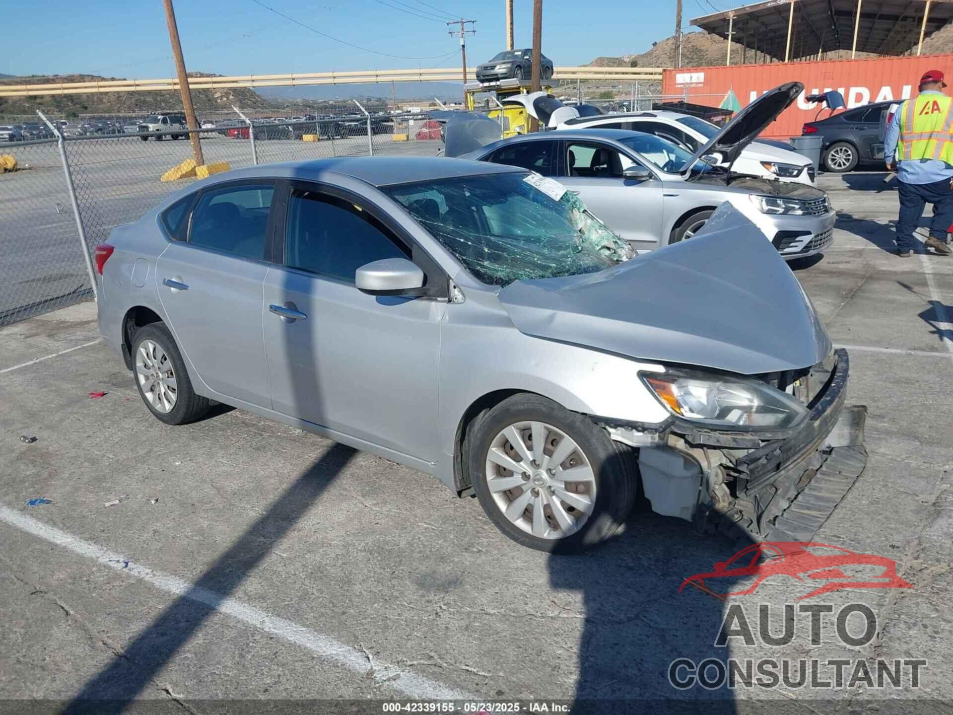 NISSAN SENTRA 2017 - 3N1AB7APXHL637742