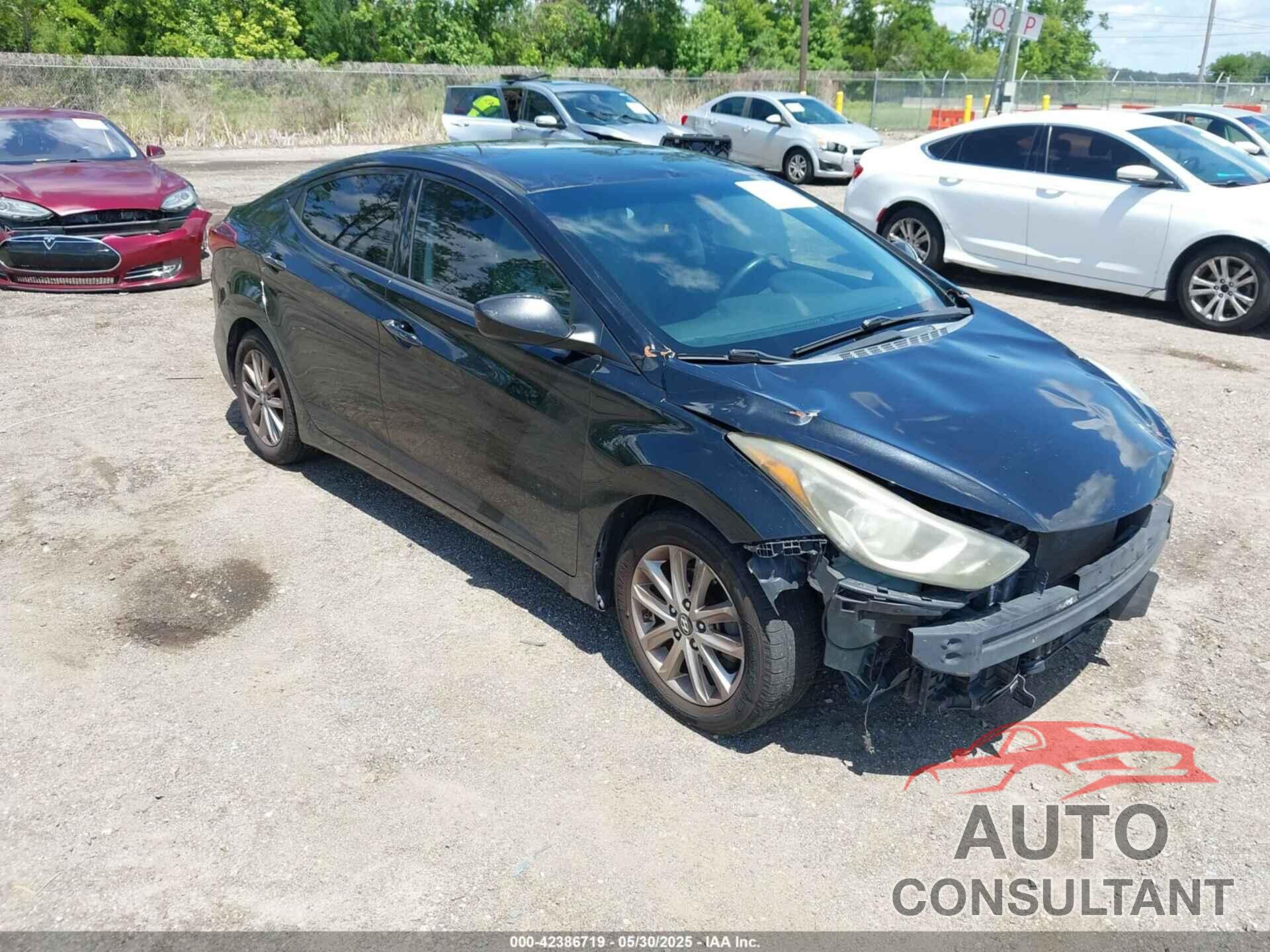 HYUNDAI ELANTRA 2015 - 5NPDH4AE2FH594453